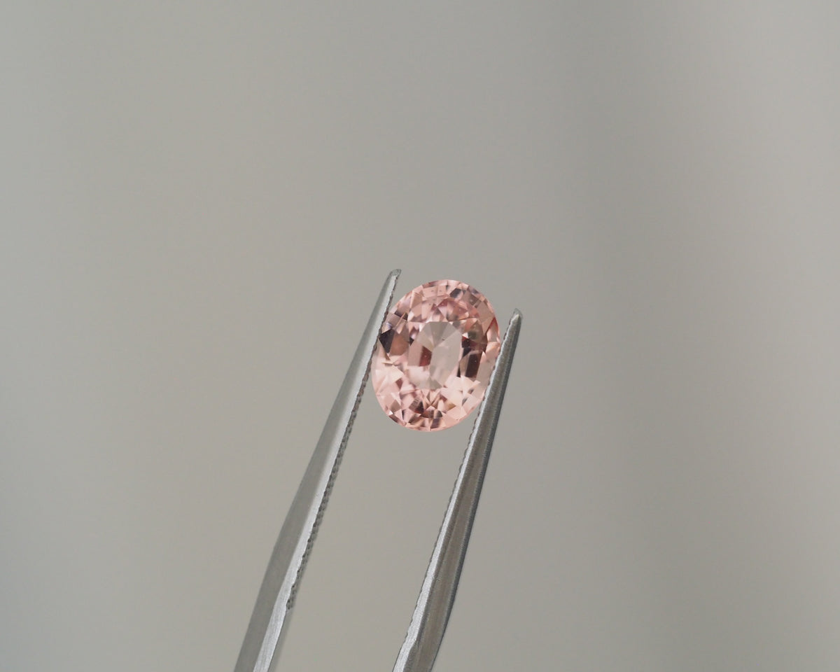 1.90ct Natural Oval Malaya Garnet