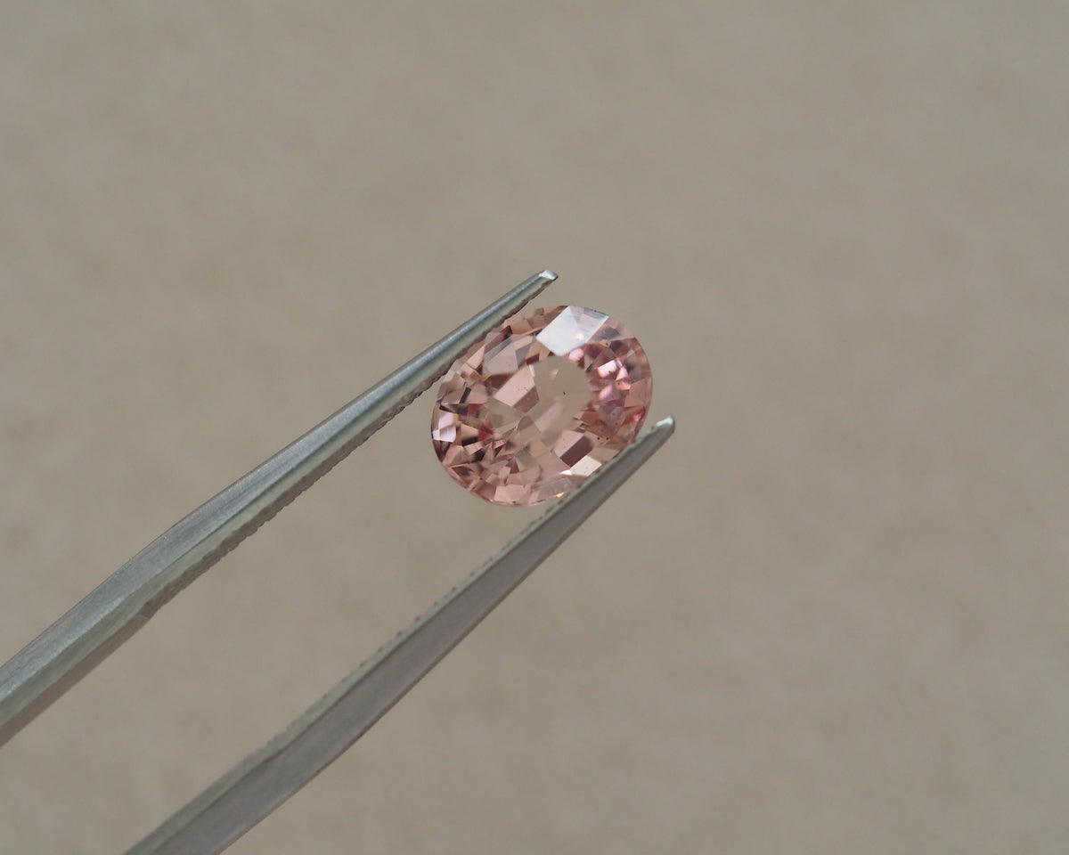 1.90ct Natural Oval Malaya Garnet