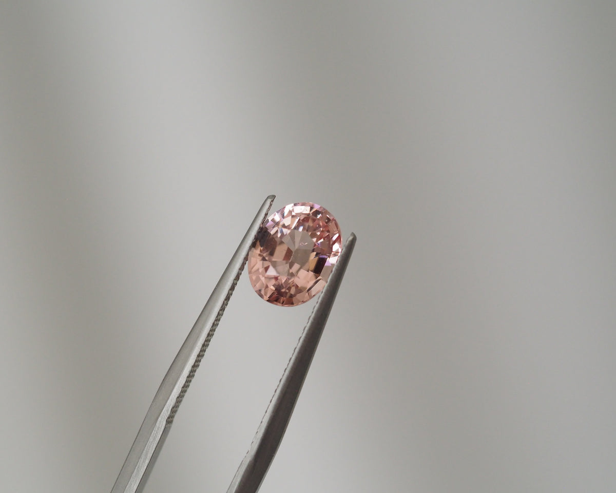 1.90ct Natural Oval Malaya Garnet
