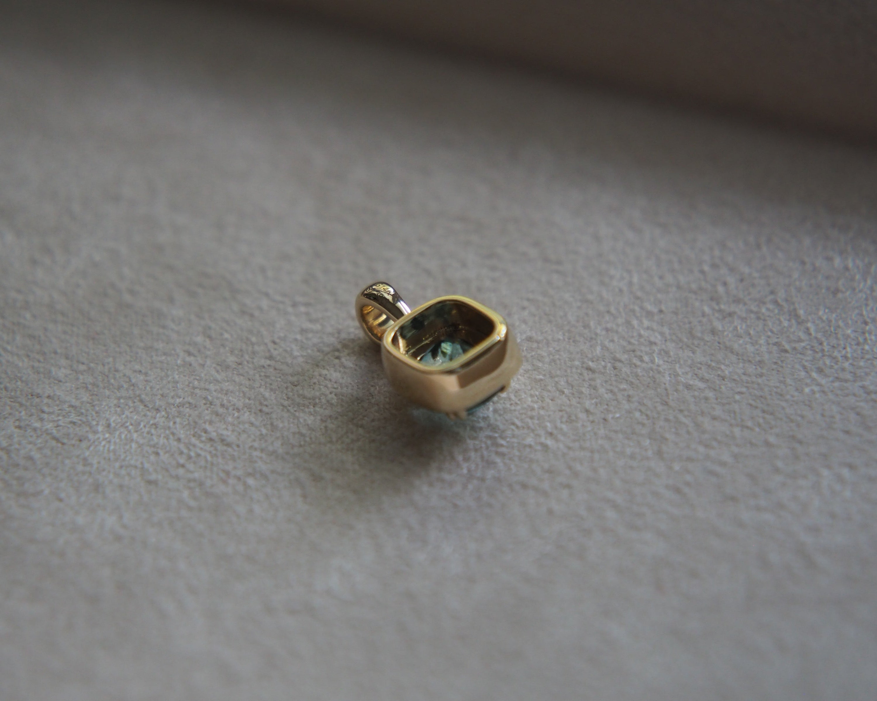 Juno Natural Tourmaline Pendant