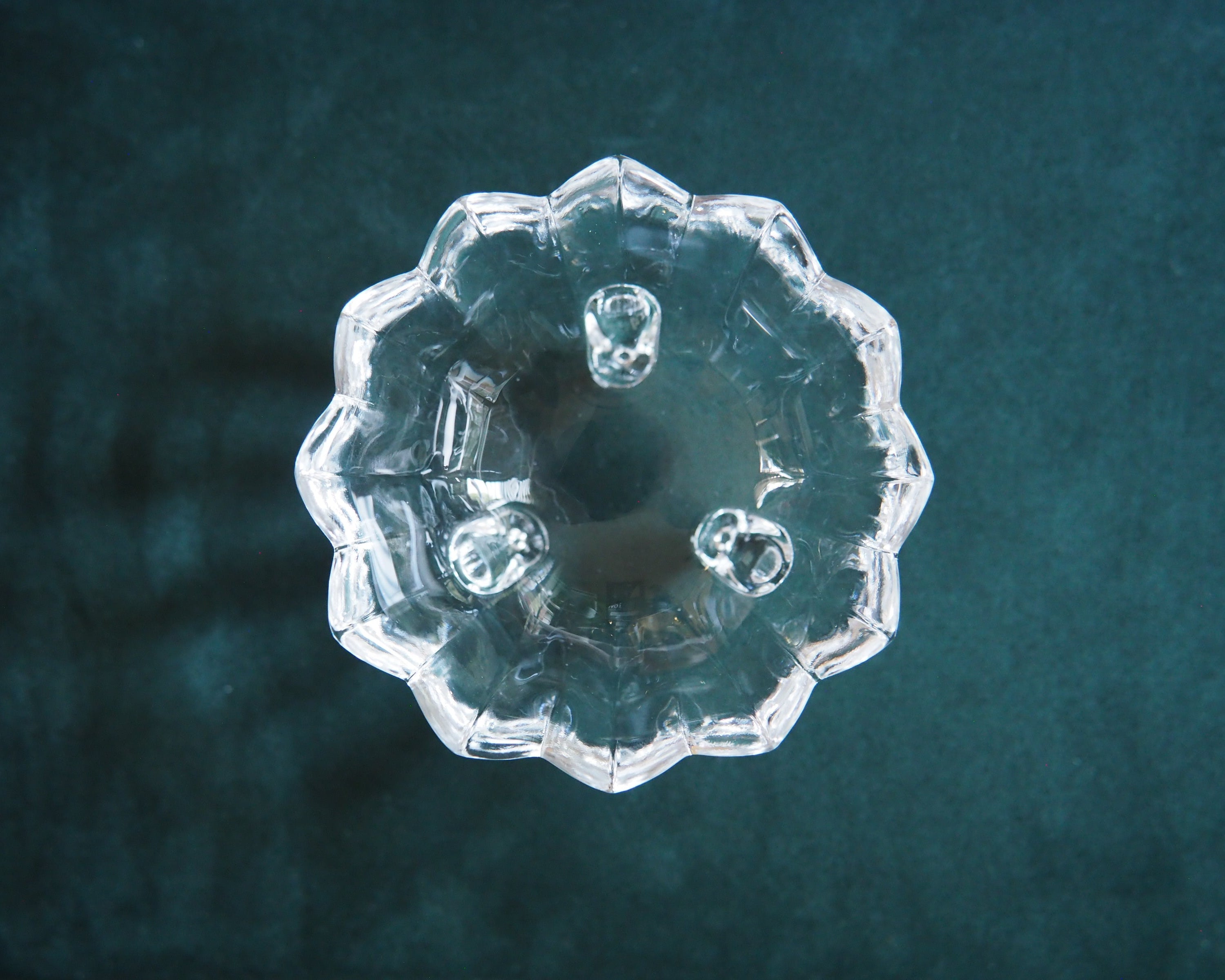 Daisy Glass Trinket Dish