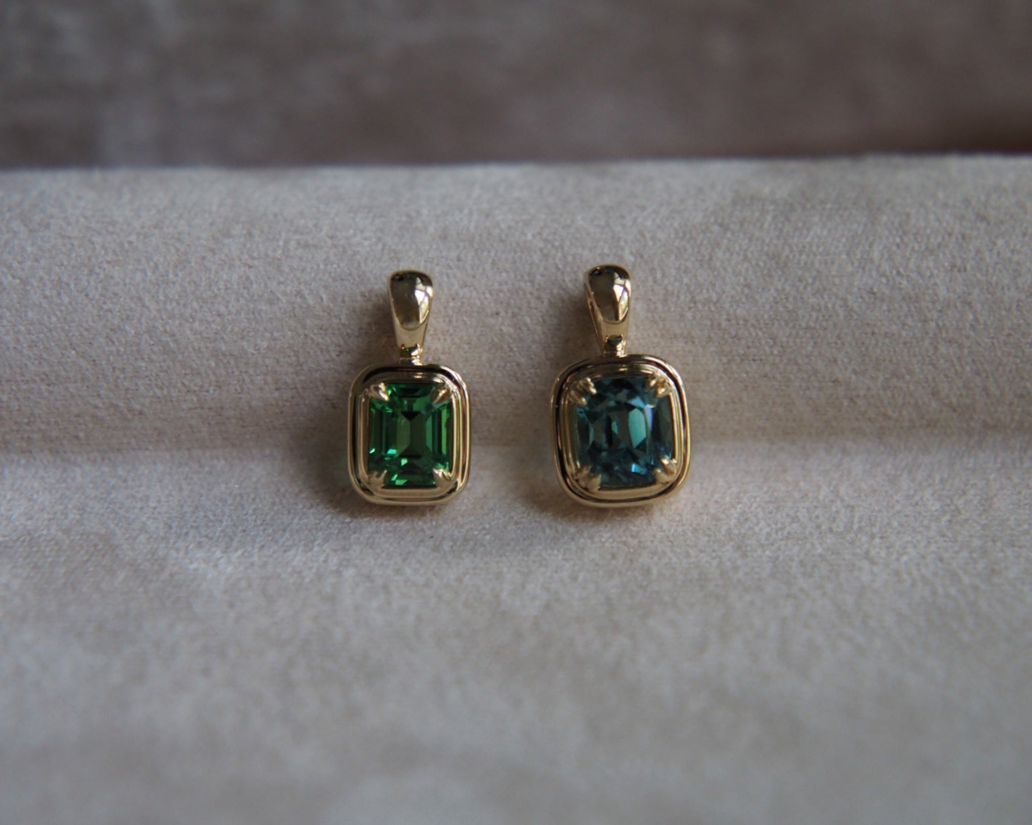 Juno Natural Tourmaline Pendant