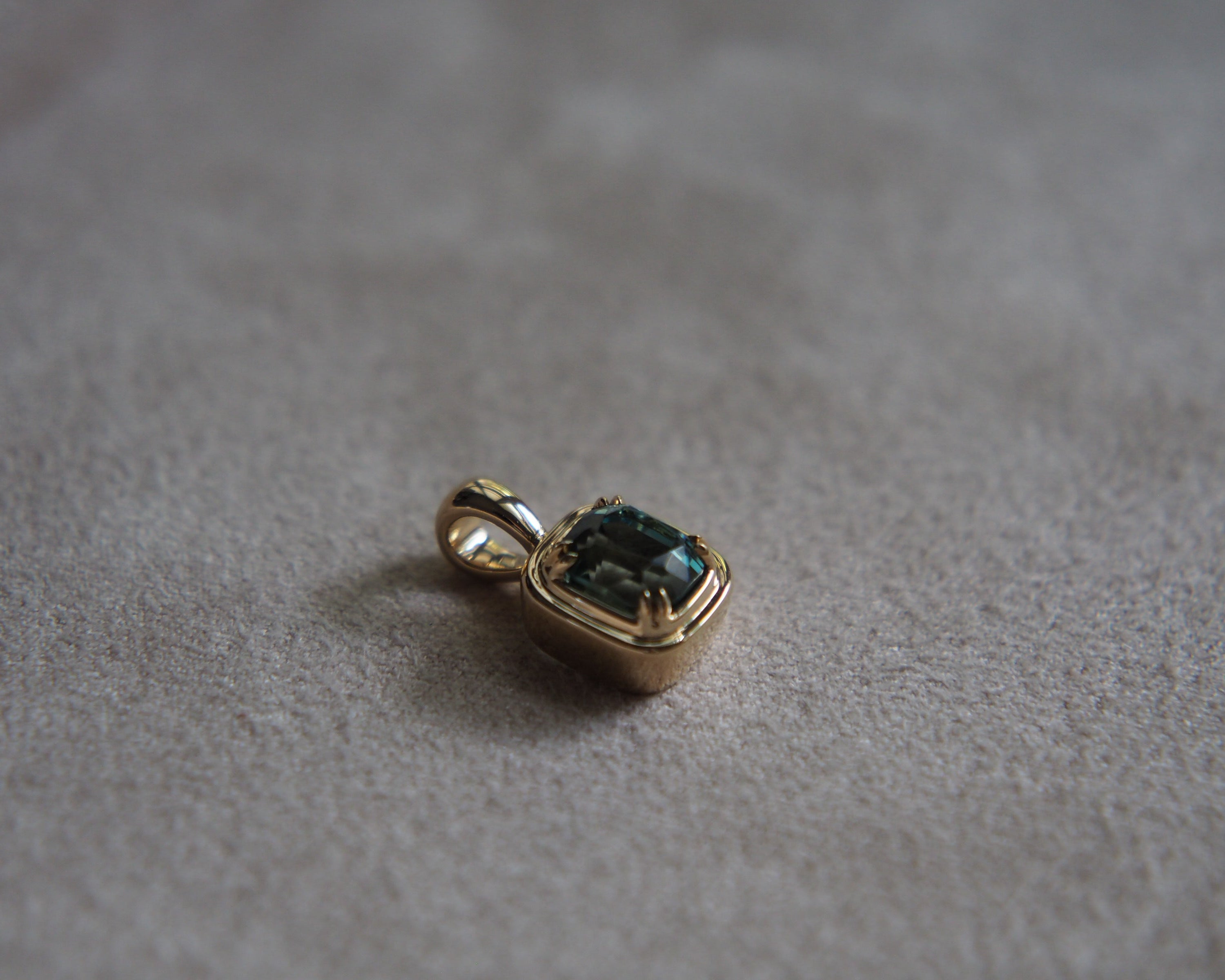 Juno Natural Tourmaline Pendant