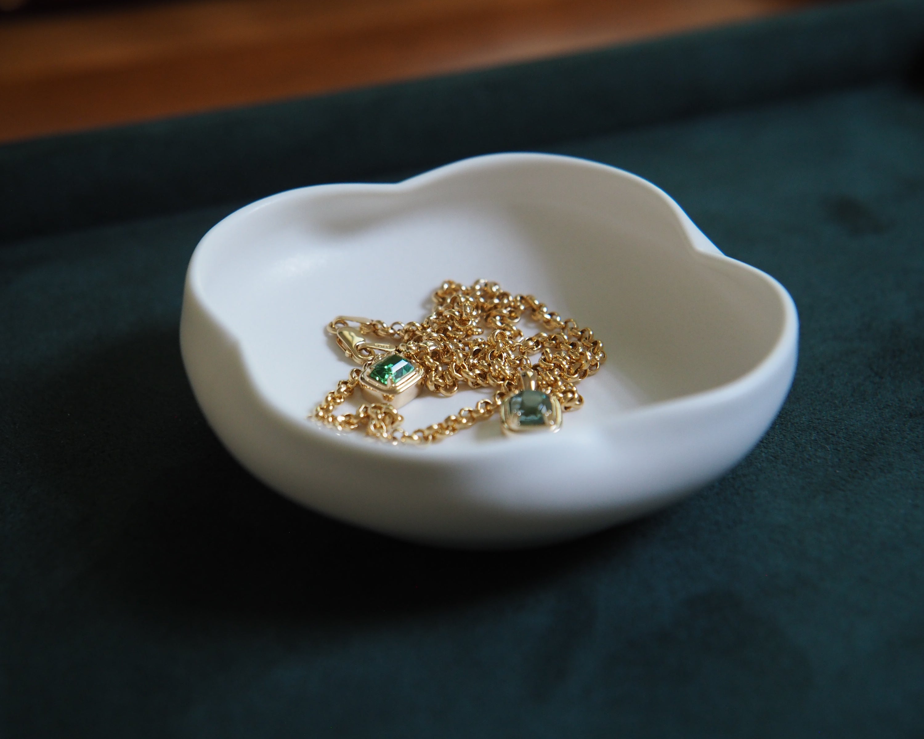 Kasumi Fujimura Four Patel Porcelain Trinket Dish